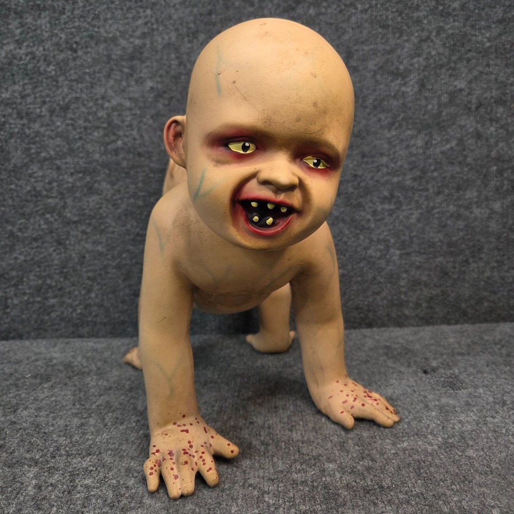Halloween Prop Zombie Babies SPIRIT‎ 2018 Conjoined Twins Doug & Phil Degrave - Picture 3 of 12
